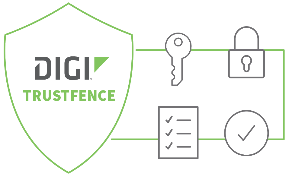 Digi AnywhereUSB Plus güvenli USB over IP ağ yapısı